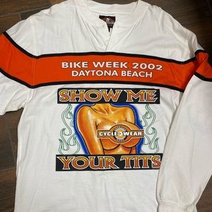 Motorcycle Rally long sleeve tee